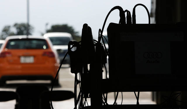 <strong>AUDI Twin-Cup｜アウディ ツインカップ</strong>　競技前のピットから。テスターもスタンバイ