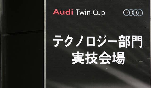 <strong>AUDI Twin-Cup｜アウディ ツインカップ</strong>　競技会場は9番、10番のピットだった