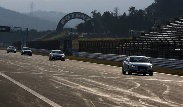<strong>AUDI Twin-Cup｜アウディ ツインカップ</strong>　サーキットに響き渡るアウディサウンド。全開状態でも意外なほど静か