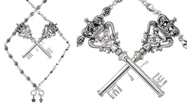 <strong>Justin Davis｜ジャスティン デイビス</strong>　清春氏とのコラボレーション keyペンダント（現在は販売しておりません）