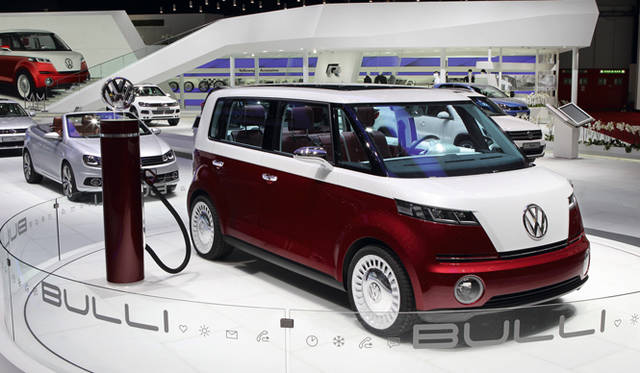 <strong>フォルクスワーゲンが東京モーターショーの出展概要を発表</strong>　ブリー、3月のジュネーブモーターショーでの展示模様。