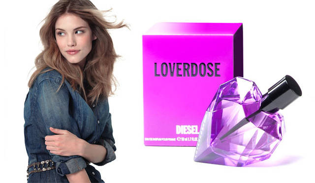 <strong>DIESEL｜ディーゼル</strong> フレグランス「LOVERDOSE」とミューズのASHLEY SMITH（アシュリー スミス）