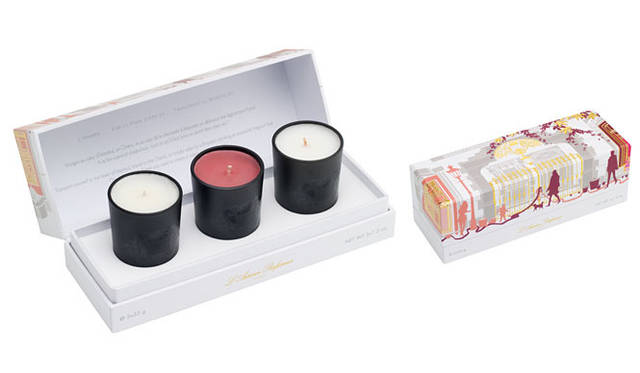 <strong>L’Artisan Parfumeur｜ラルチザン パフューム</strong>　クリスマスコレクション2011　キャンドルコフレ＜オリエンタル＞