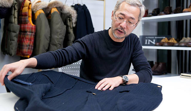 <strong>DESIGNWORKS｜デザインワークス</strong>　Gian Franco Bommezzadri for DESIGNWORKSニットジャケット8万9250円（ジャン・フランコボメザドリ フォー デザインワークス）