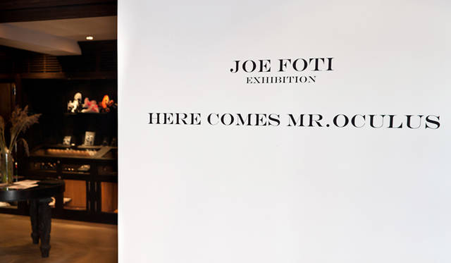 <strong>CHROME HEARTS｜クロムハーツ</strong>　アート展「JOE FOTI“HERE COMES MR.OCULUS”」
