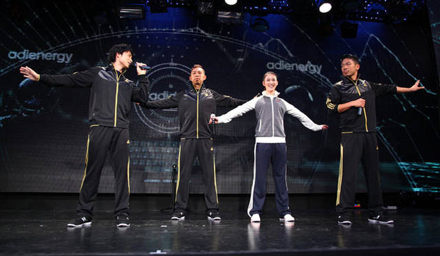 <strong>adidas｜アディダス</strong>　最新トレーニングウェア「adienergy（アディエナジー）」記者発表会より