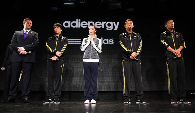 <strong>adidas｜アディダス</strong>　最新トレーニングウェア「adienergy（アディエナジー）」記者発表会より