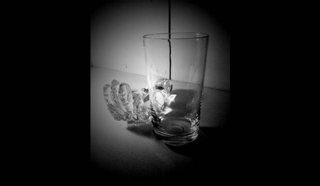 <strong>さる山</strong>　辻野 剛展「water」