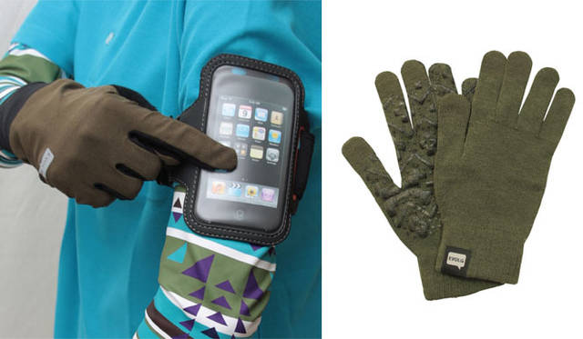 <strong>HOTCH POTCH｜ホッチポッチ自由が丘店</strong>　スマートフォン対応手袋「EVOLG」　YOUNG GUNS 1680円