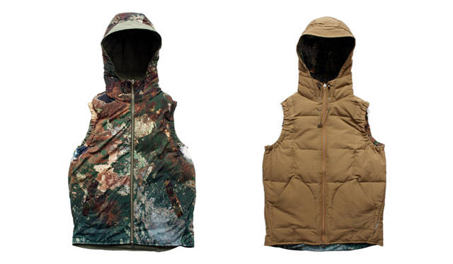<strong>MINOTAUR｜ミノトール</strong>　JAXA Mt FUJI DOWN VEST｜リバーシブル、ダブルスライダーダウンベスト　各4万6725円