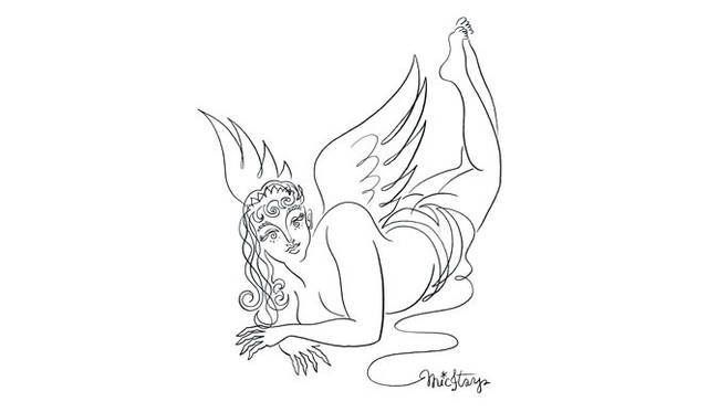 <strong>ミック・イタヤ「天使からの贈り物」展</strong>　© MIC*ITAYA