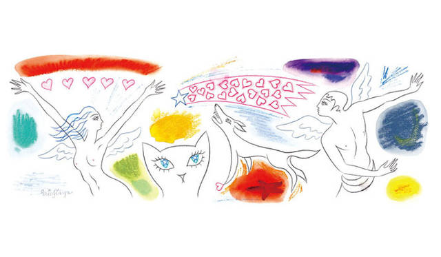 <strong>ミック・イタヤ「天使からの贈り物」展</strong>　© MIC*ITAYA