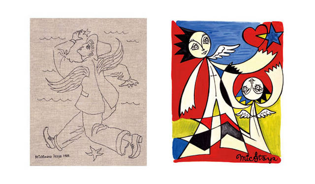 <strong>ミック・イタヤ「天使からの贈り物」展</strong>　© MIC*ITAYA