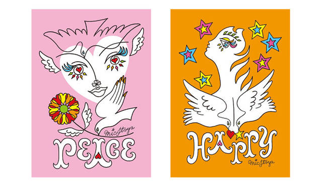 <strong>ミック・イタヤ「天使からの贈り物」展</strong>　© MIC*ITAYA