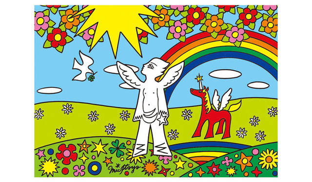 <strong>ミック・イタヤ「天使からの贈り物」展</strong>　© MIC*ITAYA