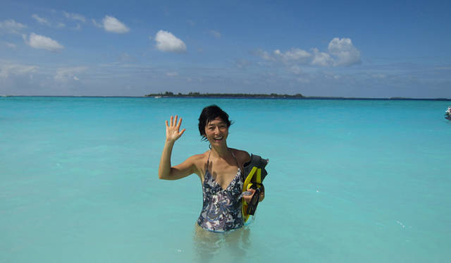 <strong>SIX SENSES RESORTS&SPAS｜シックスセンシズ リゾーツ＆スパ</strong>　「リゾートホテルにもパーマカルチャーが取り入れられているなんて、時代が変わってきたのだと実感。このリゾートがあることによって、人びとの意識革命は必ず起きる」と益戸育江さん。