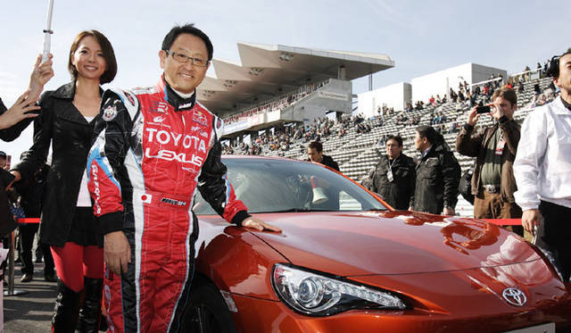 <strong>TOYOTA 86｜トヨタ 86</strong>　豊田章男社長