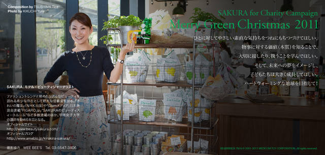 <strong>メリーグリーンクリスマス 2011</strong>｜グリーンサンタとSAKURAさん