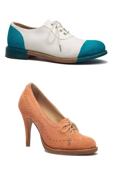 <strong>The Office Of Angela Scott｜ザ オフィス オブ アンジェラ スコット</strong>　上／mr.seymour 5万8800円、下／ms.wright 7万8750円