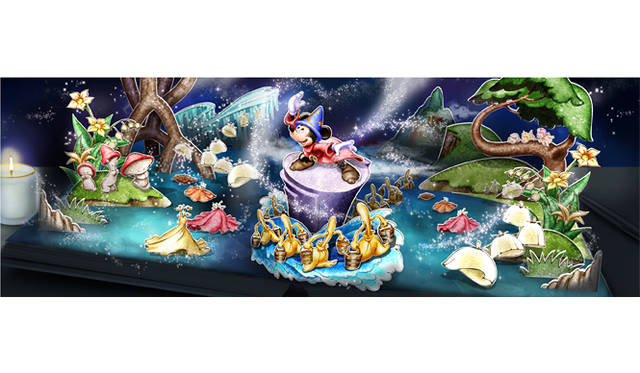 <strong>Disney Mobile｜ディズニー・モバイル</strong>　ウォルトディズニー生誕110周年を記念したライブ壁紙「ストーリーブック」　©Disney
