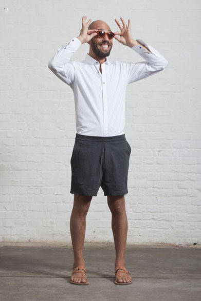 <strong>HOMECORE｜ホームコア</strong>　2012春夏コレクション　LIGHT LAMOを着用