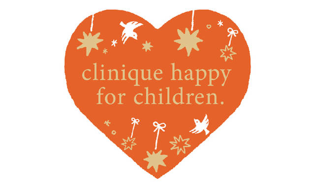 <strong>CLINIQUE│クリニーク</strong>　東日本大震災こども支援キャンペーン「クリニーク ハッピー フォー チルドレン」