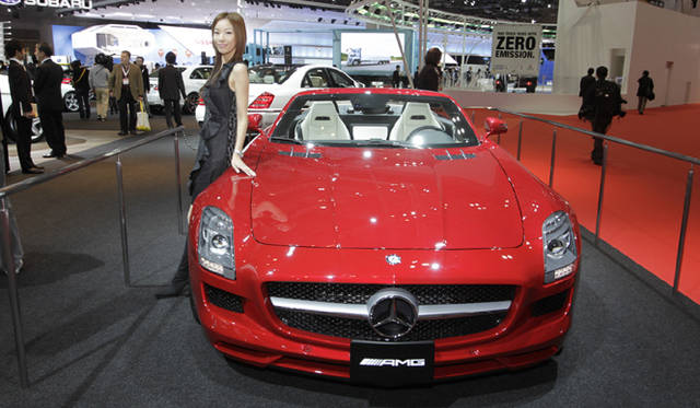 <strong>清水久美子が選ぶ！　第42回東京モーターショー2011 Best 10｜Mercedes-Benz SLS AMG Roadster｜メルセデス・ベンツ SLS AMG ロードスター</strong>