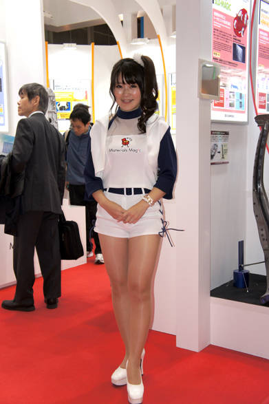 　 比較的、ホットパンツは珍しかったです。　Photo by OPENERS