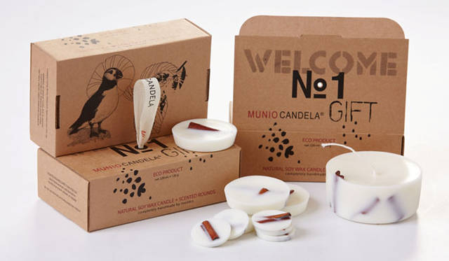 　「ムニオ キャンデラ ギフトセット」シナモン（フレーバー：シナモン アロマ）