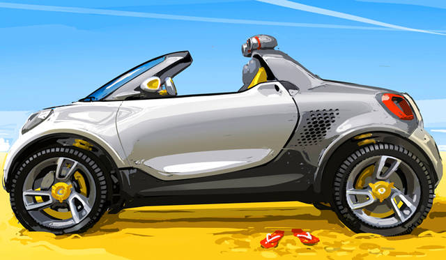 <strong>smart For-Us urban pickup concept｜スマート フォーアス アーバン ピックアップ コンセプト</strong>