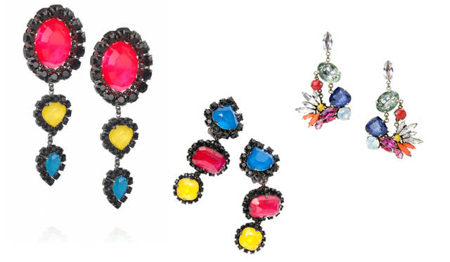 <strong>特集｜OPENERSエディターズの個人的ウィッシュリスト</strong>　List 02：カジュアルファッション<br /><br /><strong>カラフル＆ビッグなコスチュームジュエリー</strong><br />2012年春夏のファッションを見ていると、どうにもリラックス感溢れるカラフルなものに惹かれるのですが、アクセサリーも断然そんな気分！ しかもフィフティーズ風なビッグサイズのものを潔く着けたい。コスチュームジュエリーブランドのエリクソン ビーモンからも、こんなカラフルなタイプが登場。ほしいな。誰かくれないかな（笑）。　（中村昭子）<br /><br /><strong>ERICKSON BAEMON｜エリクソンビーモン</strong>　イヤリング　左から4万950円、5万4600円（エリクソン ビーモン）