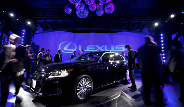 <strong>LEXUS GS｜レクサス GS</strong>　「レクサス スピンドル ナイト」会場より