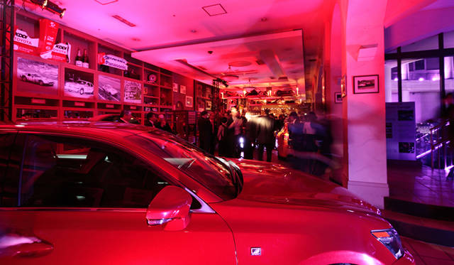 <strong>LEXUS GS｜レクサス GS</strong>　「レクサス スピンドル ナイト」会場より