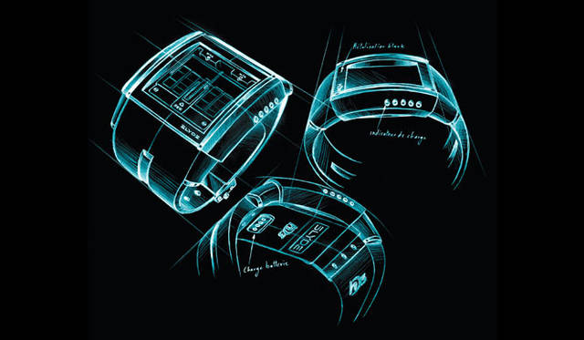 <strong>RESTIR｜リステア</strong>　タッチスクリーン・ウォッチ「HD3 SLYDE（スライド）」