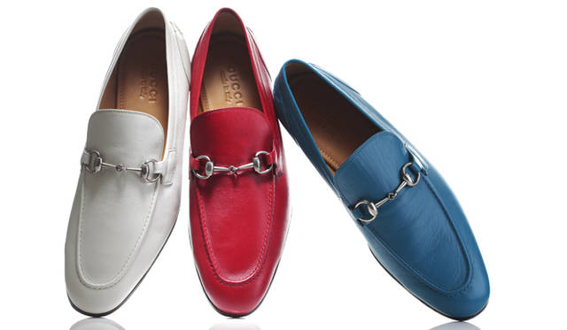 <strong>GUCCI｜グッチ</strong>　ホースビットモカシン 各7万2450円（グッチ／グッチ ジャパン）