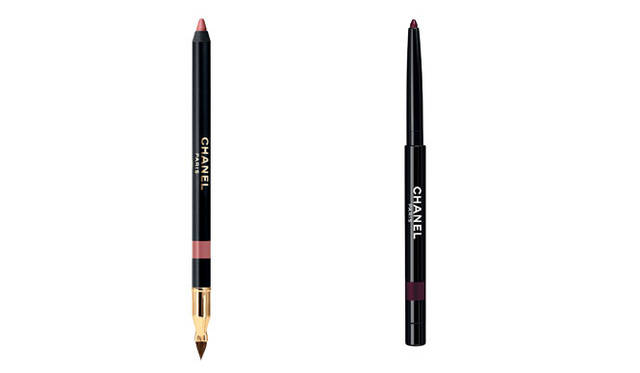 <strong>CHANEL｜シャネル</strong>　左／＜リップライナー＞ル クレイヨン レーヴル　3045円、右／＜アイペンシル/アイライナー＞スティロ ユー ウォータープルーフ　3150円　© CHANEL