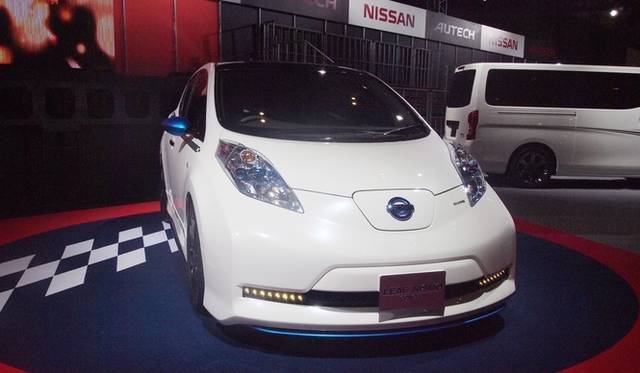 東京オートサロン2012｜<strong>日産リーフ ニスモ コンセプト｜NISSAN Leaf NISMO Concept</strong>