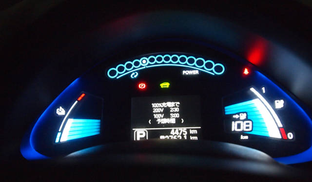 <strong>NISSAN LEAF｜日産 リーフ</strong>　心地良い2時間半を過ごしている間、充電が70％から90％以上にまで増えていた。