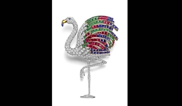<strong>ART FILE 05｜「The art of Cartier」</strong>　Flamingo brooch. Cartier Paris, 1940. Nils Herrmann, Collection Cartier Paris © Cartier