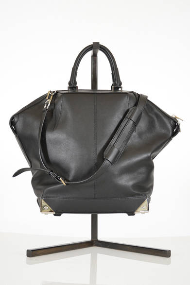 <strong>ALEXANDER WANG│アレキサンダー ワン</strong>　EMILE （ブラックレザー×ラディウム）10万1850円