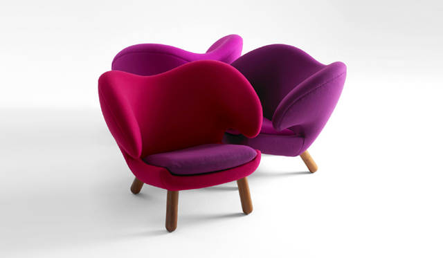 <strong>デンマーク家具デザインの巨匠フィン・ユール生誕100年記念展</strong>　ペリカンチェア