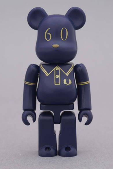 <strong>FRED PERRY｜フレッドペリー</strong>　FRED PERRY 60th Anniversary BE@RBRICK<br>BE@RBRICK TM ＆ © 2001-2012 MEDICOM TOY CORPORATION. All rights reserved.