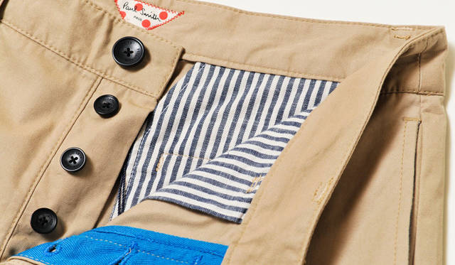 <strong>Paul Smith│ポール・スミス</strong>　ストライプは少し大人っぽく、すっきりとした印象に。