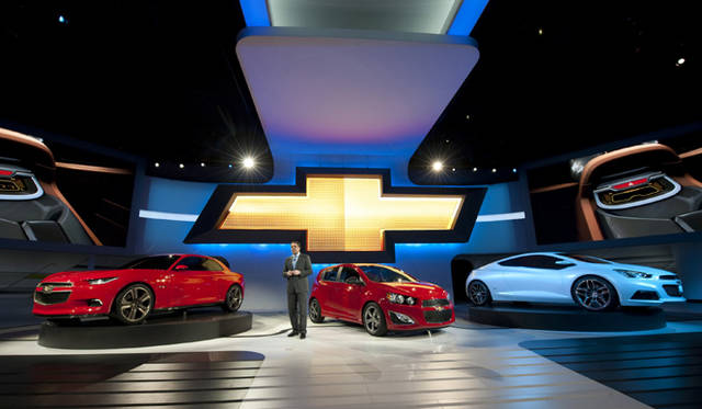 <strong>2012年デトロイトモーターショー　スペシャルインタビュー</strong>　デトロイトモーターショーにおけるシボレーブランド プレスカンファレンスの模様