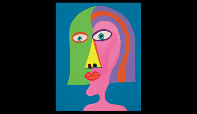 <strong>『BEAT TAKESHI KITANO 絵描き小僧展』</strong><br />Beat Takeshi Kitano,2008  Acrylic paint on canvas,117×91cm  ©Office Kitano Inc.