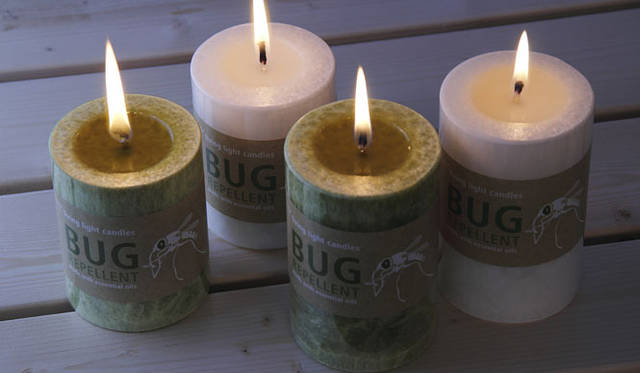 <strong>LIVING LIGHT｜リビングライト</strong>　「Bug Repellent Granite Small（バグリペラント・グラナイト・スモール）」2400円、「Bug Repellent Granite Medium（バグリペラント・グラナイト・ミディアム）」2900円