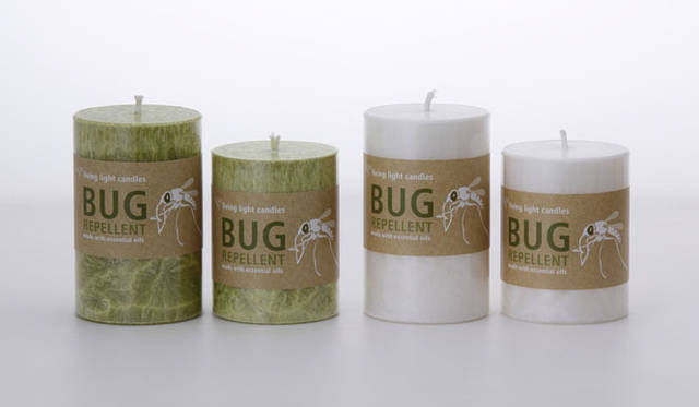 <strong>LIVING LIGHT｜リビングライト</strong>　「Bug Repellent Granite Small（バグリペラント・グラナイト・スモール）」2400円、「Bug Repellent Granite Medium（バグリペラント・グラナイト・ミディアム）」2900円