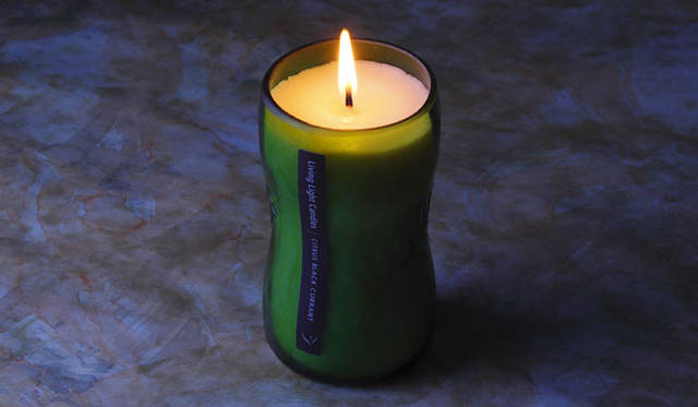 <strong>LIVING LIGHT｜リビングライト</strong>　NEW’D Soy Recycle Glass Fern（ニュード・ソイ・リサイクルグラス・ファーン）4800円