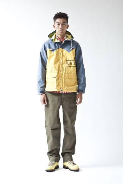 <strong>A BATHING APE®｜ア・ベイシング・エイプ®</strong>　 A BATHING APE® 2012年春夏メンズコレクション<br>OILED CLOTH MOUNTAIN PARKA