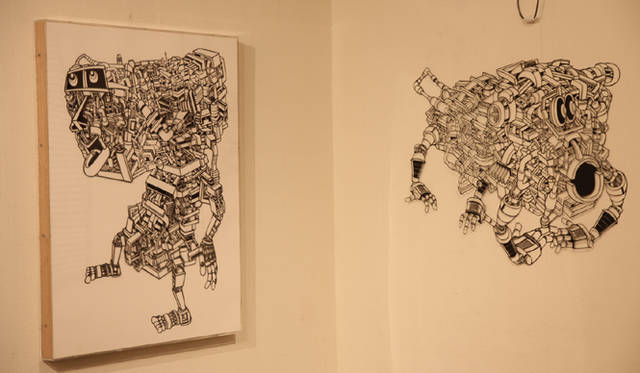 <strong>ディクショナリー倶楽部　「Smile Rock again」展</strong>　尾関幹人03